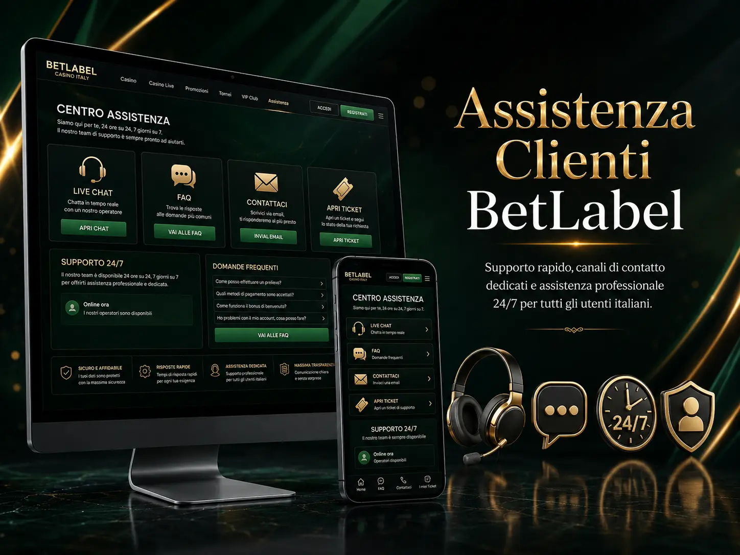 Assistenza Clienti Betlabel Italy