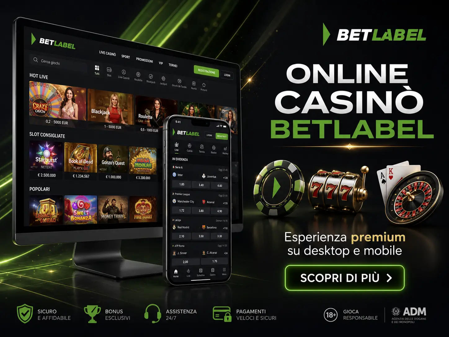 Politica sulla privacy - Casino Betlabel