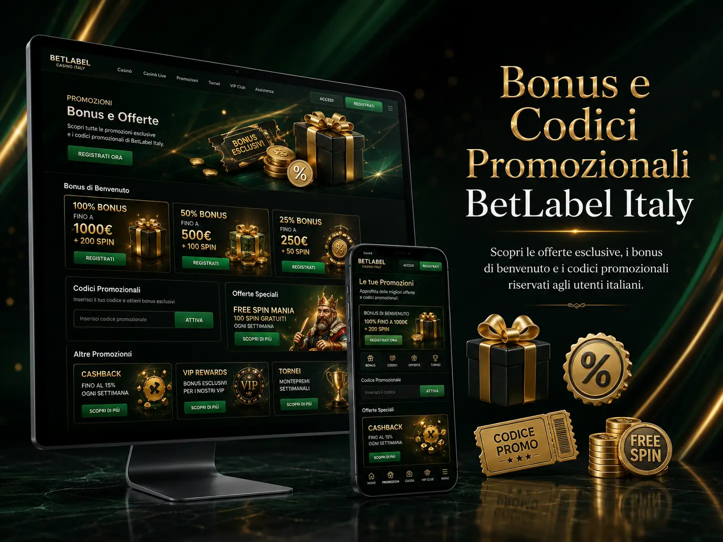 Bonus Betlabel Italy