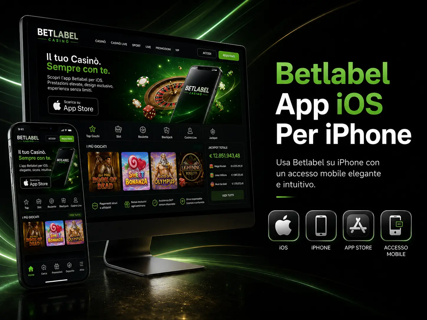 Betlabel App iOS Per iPhone
