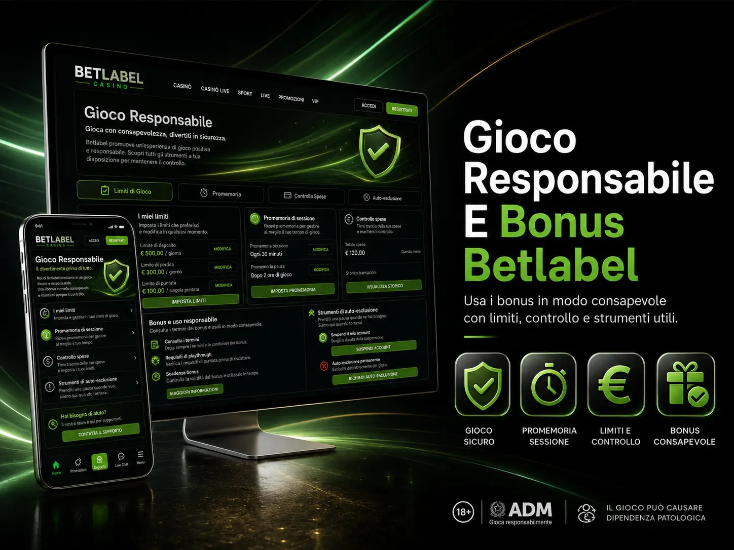 Gioco Responsabile E Bonus Betlabel