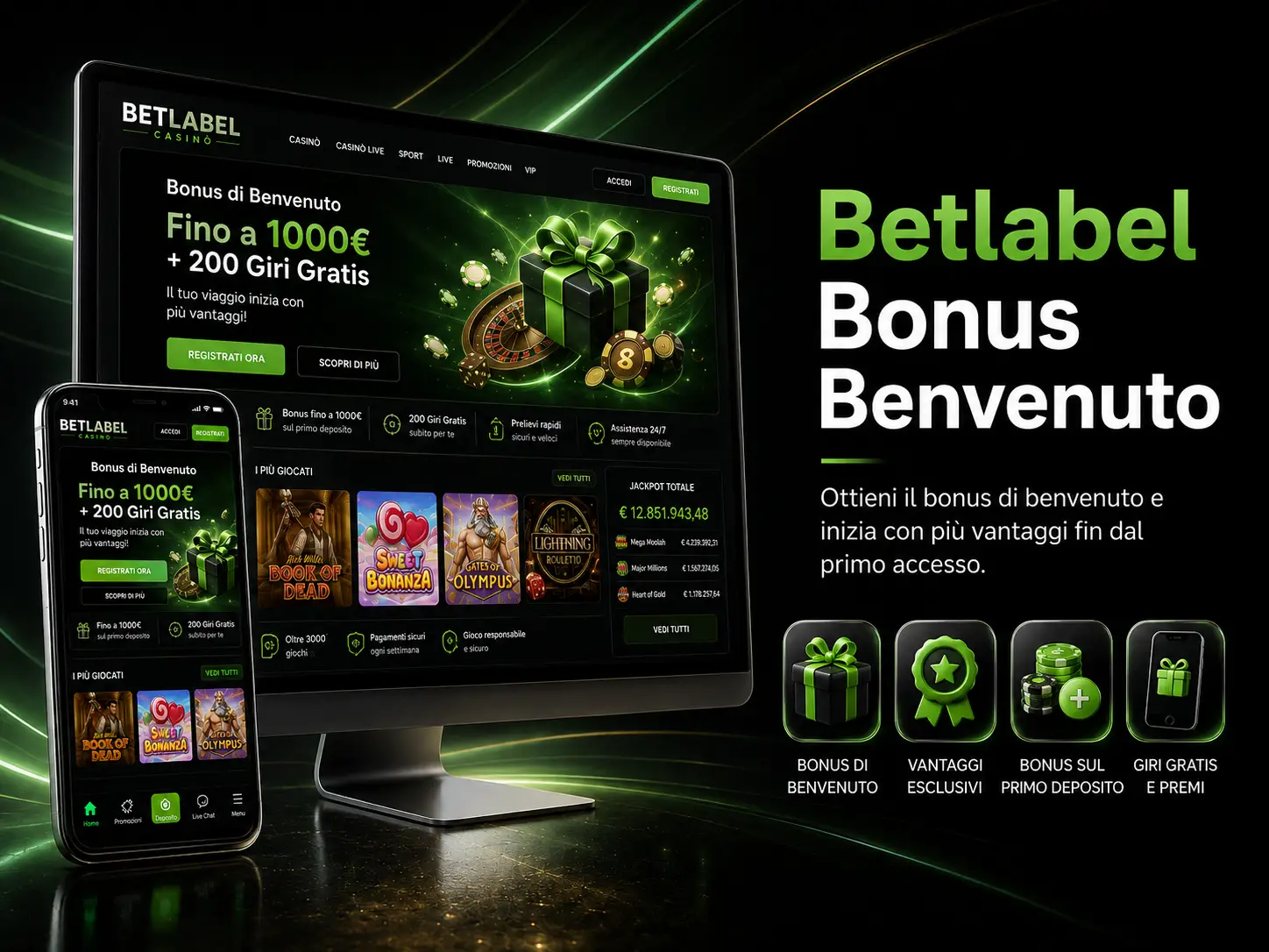 Betlabel Bonus Benvenuto Per Nuovi Giocatori