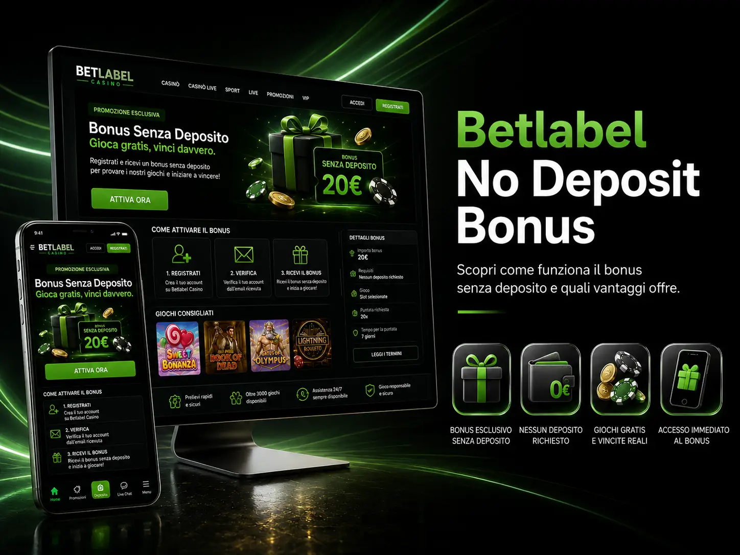 Betlabel No Deposit Bonus