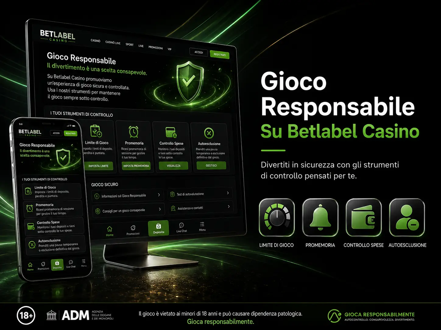 Gioco Responsabile Su Betlabel Casino