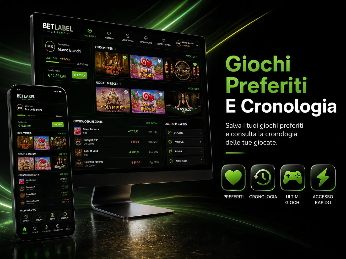 Giochi Preferiti E Cronologia